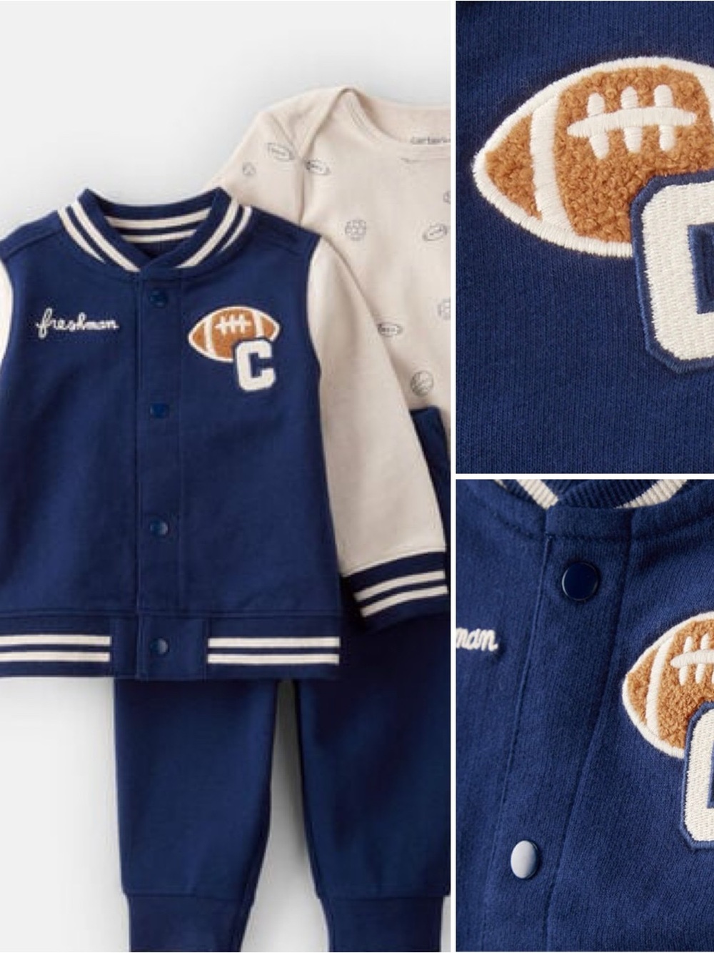 Carter's Baby Boy Varsity Freshman Little Jacket